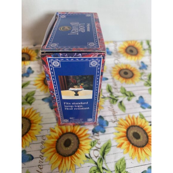 Polystone Mallard Duck Lamp Ornament 2 1/2in Tall NIB - Picture 7 of 8